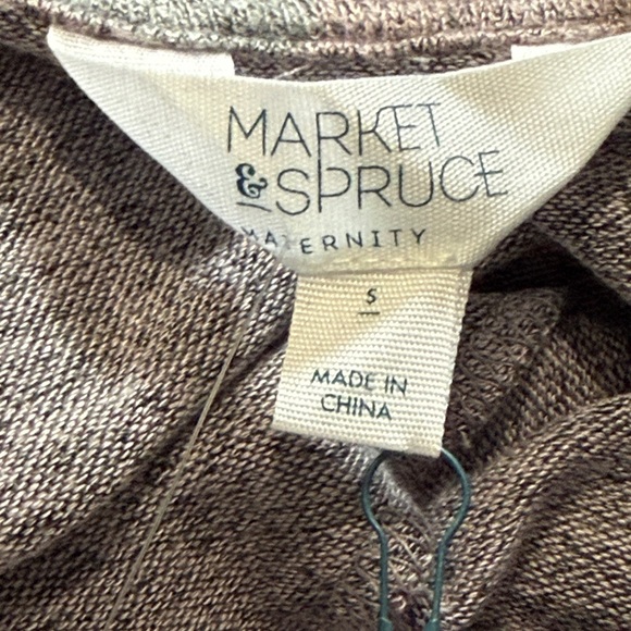 Market and Spruce Paulson Maternity Brushed Knit Top - S - Picture 4 of 5